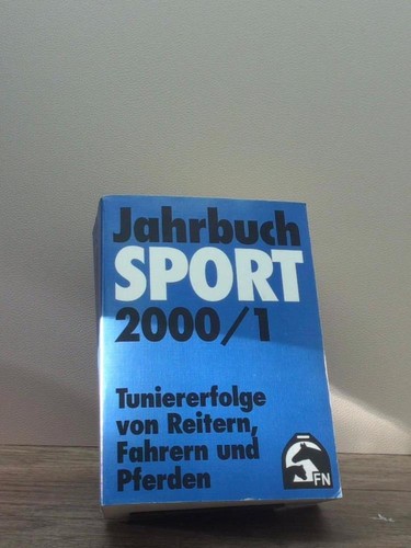 Jahrbuch sport 2000 band 3 - jahrbuch,