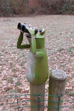 Zaunfigur Zaunhocker