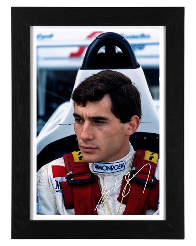 Ayrton senna signed - senna,
