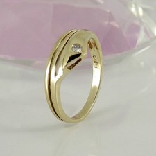 Ring Goldring 585 Gelbgold 14K