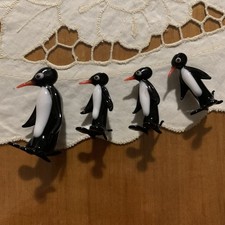 Glastiere Lauscha Pinguine
