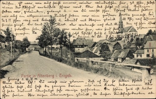 Altenberg erzgebirge - ak,