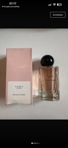 Parfum zara fressia vanilla - parfum,