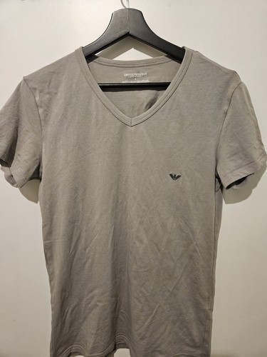 Armani shirt herren - t, grau