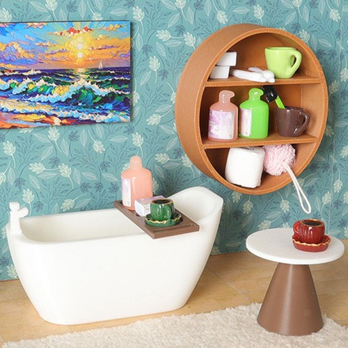 Puppenhaus badewanne mini - puppenhaus, badewanne,