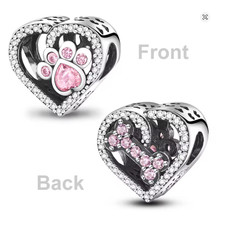 💝 Charms Anhänger Frau Liebe Schmuck Damen Geschenk Armband 925 Silber Mama