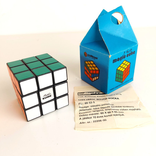 Original vintage rubik - rubik's, cube