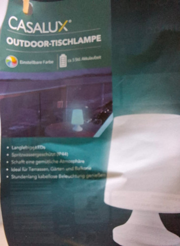 Outdoor tischlampe - outdoor,