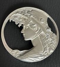 Antike Brosche 925 Silber