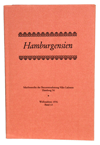 Hamburgensien band - 13, /