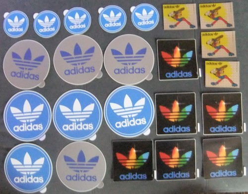 Adidas retro aufkleber - 24,
