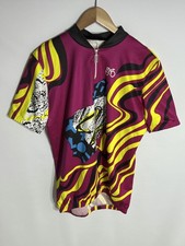 Giordana Radtrikot Eddy Merckx Vintage | Herren | Lila/Gelb | XL | Selten