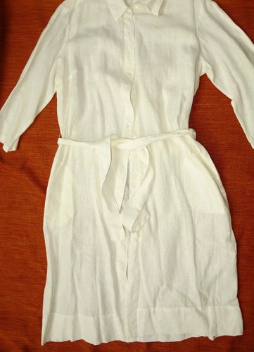 Damen hemdblusenkleid weiss - damen,