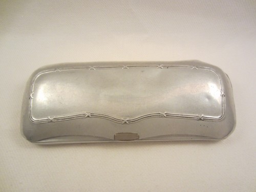 Xxx brillenetui metall - metall, silber