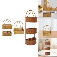 Imitation Rattan Wand montiert