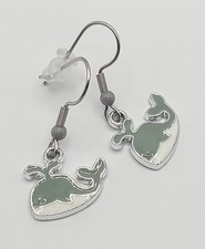 Wale Ohrringe Edelstahl