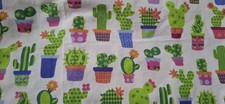 Kaktus, Stoff, Baumwollwebware, Reststück