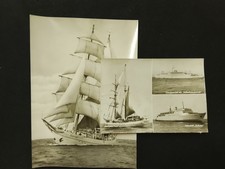 Schiffe,Segelschiff A5, 2 Karten