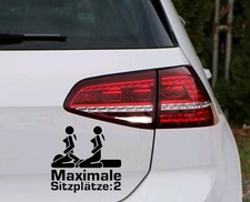 Maximal 2 Sitzplätze