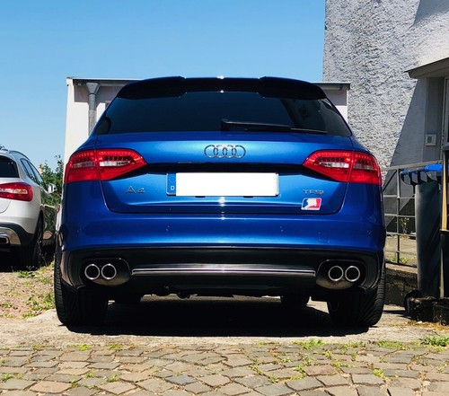 Duplex sportauspuff für audi - für,
