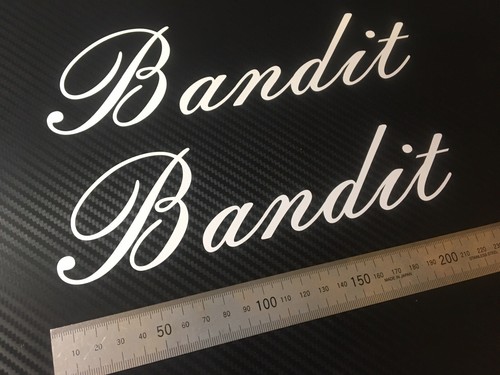 Bandit aufkleber decals - (x2),
