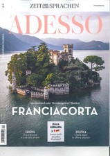 ADESSO, Italienisch-Magazin 13/2022: Franciacorta  +++ wie neu +++