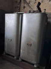 Doppelwandiger Öltank 2×1000Liter verzinkte Ausführung