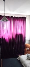 GARDINE, VORHANG , LILA, 2 STÜCK , BLICKDICHT, Ca 135 × 245