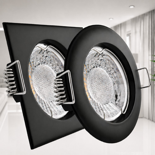 Led einbaustrahler 230v flach - led,