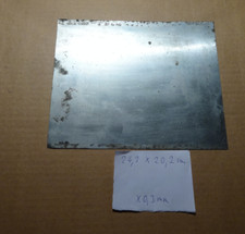 Blech, Zinkblech ? Stärke 0,3 mm, ca. 24,3 x 20,2 cm x 0,3 mm
