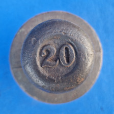 antikes 20Pfund/10kg Gewicht Dezimalwaage aus Gusseisen Türstopper/Anker alt