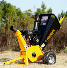 5,2KW Holzhäcksler Benzinhäcksler Benzin Häcksler Gartenhäcksler Schredder