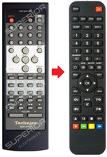 Ersatz Fernbedienung für Technics SE-A909S | SU-A707 | SU-A808 | SU-C1010