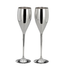 Sektgläser 2 Stk. Silber