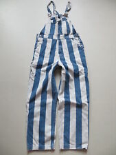 Levi's Latzhose Latz Jeans Hose Gr. S (groß !) gestreift ! Vintage Overall RAR !