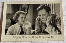 BRIGITTE HELM & HANS BRAUSEWETTER | Film-Foto - Sammelbild / Trading Card #8250