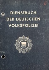 Rarität  -  Dienstbuch der Deutschen Volkspolizei 1950,  gebraucht