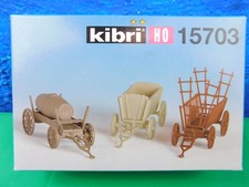 D17 Kibri 1:87 H0 Bausatz 15703 Anhänger Landwirtschaft OVP TOP