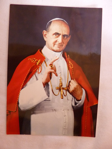 Alte farb postkarte - alte, paul