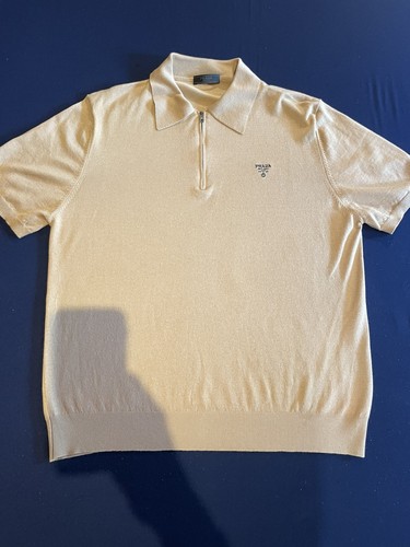 Top prada zip polo - shirt, aus