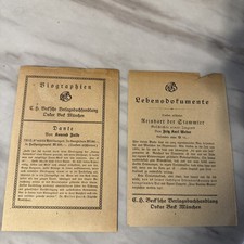 VTG BIOGRAPHIEN Booklet C.H