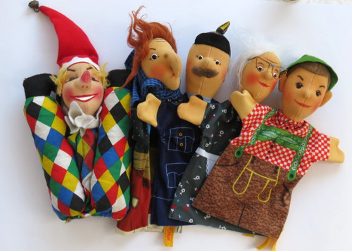 Steiff handpuppe hexe seppl - steiff,
