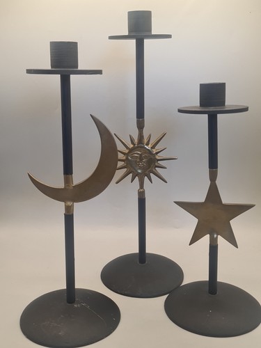 Kerzenständer sonne mond - sonne,