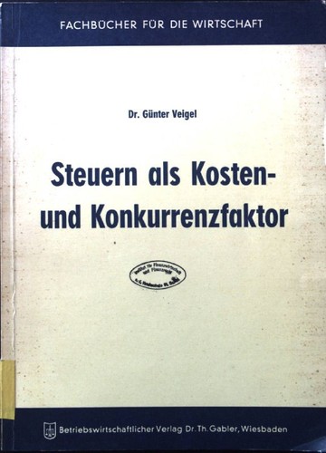 Steuern als kosten und - kosten-,