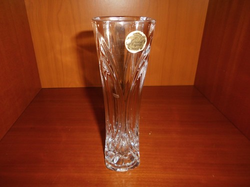Vase kristall eckig - kristall,, 17