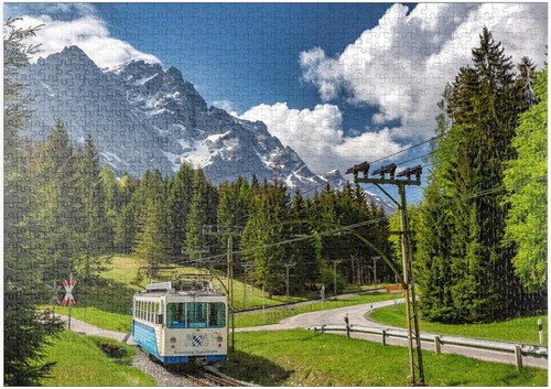 1000 teile zugspitzbahn - 1000,