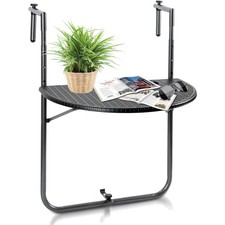 Klappbarer balkontisch rattan - klappbarer,