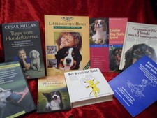 Hundebücher:  Hundeerziehung, trainieren und 1 DVD -  guter Zustand