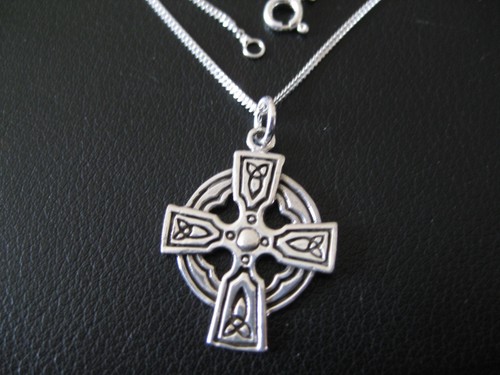 Keltisches kreuz mit - keltisches,