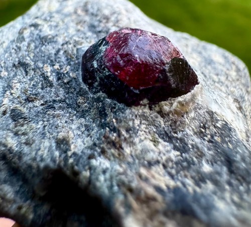 Natürliches rotes granat - natürliches,